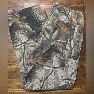 Carhartt camouflage Realtree Dungaree fit pants